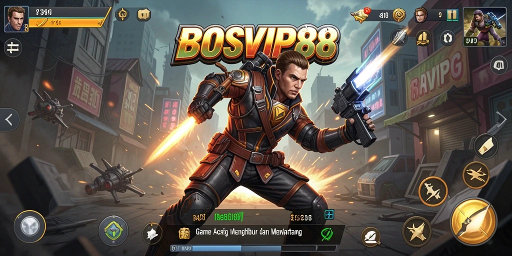 Tampilan menarik dari gameplay <strong>BOSVIP88</strong> yang penuh aksi.