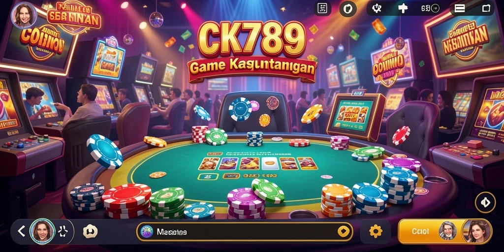 Tampilan menarik dari gameplay Kasino CK789 yang seru dan menguntungkan.