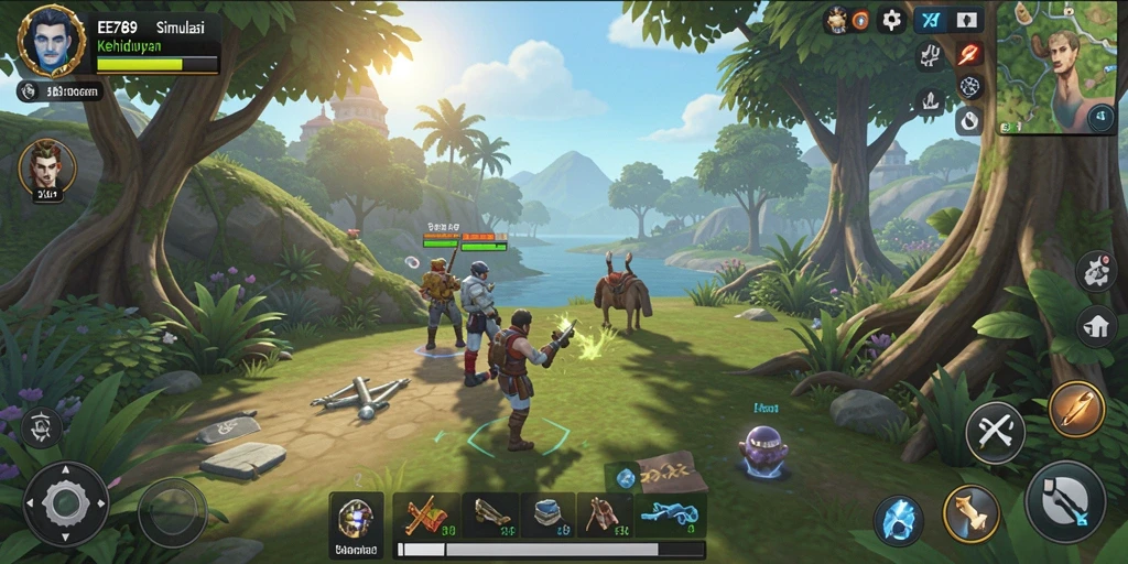 Tampilan gameplay EE789 yang imersif dan menyenangkan di dunia simulasi.