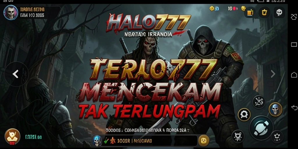 Screenshot menampilkan gameplay HALO777 yang mencekam dan intens.