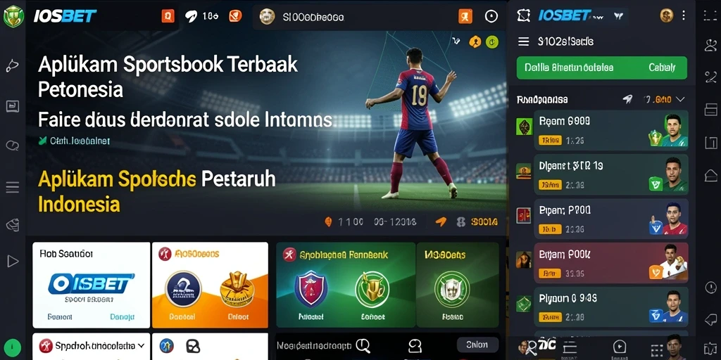Tampilan permainan taruhan olahraga di IOSBET yang menarik dan interaktif.