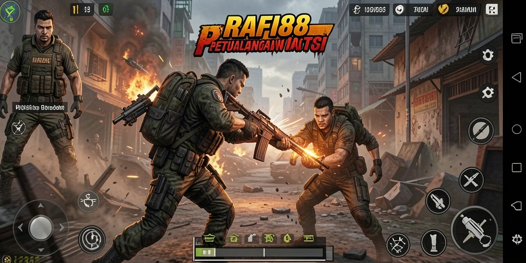 Menampilkan gameplay seru dalam aksi TPS yang mendebarkan.