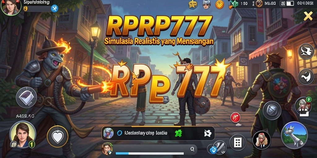 Screenshot RPRP777 menampilkan gameplay simulasi yang menarik dan interaktif.