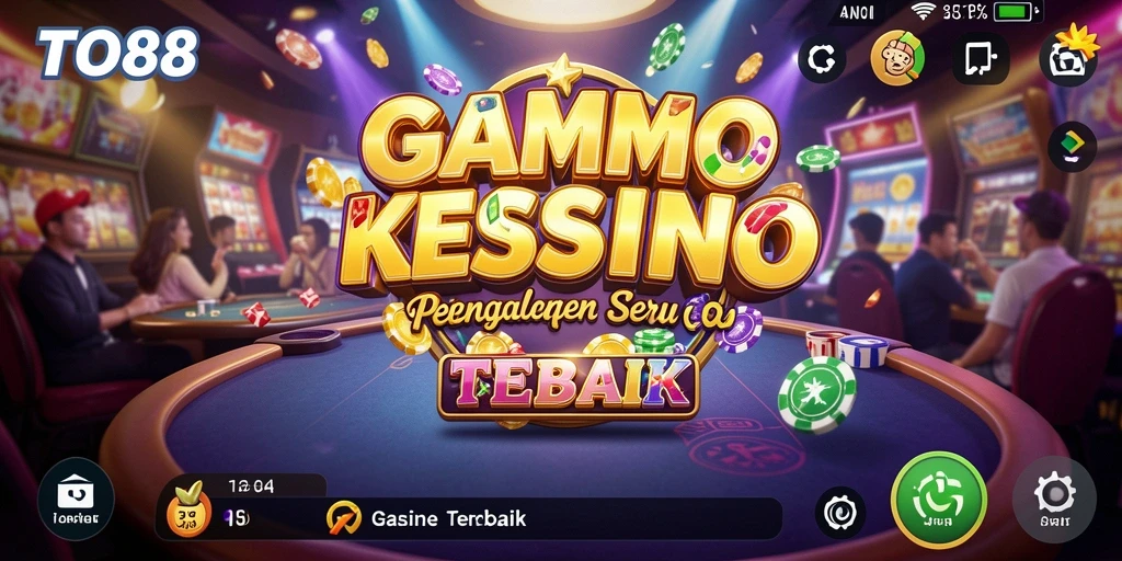 Tampilan gameplay TO88 yang seru dan mengasyikkan dalam suasana Kasino.